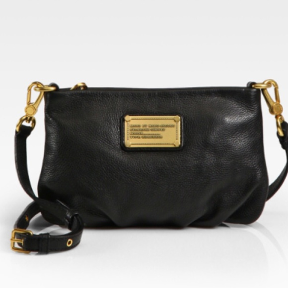 MARC BY MARC JACOBS black classic crossbody bag